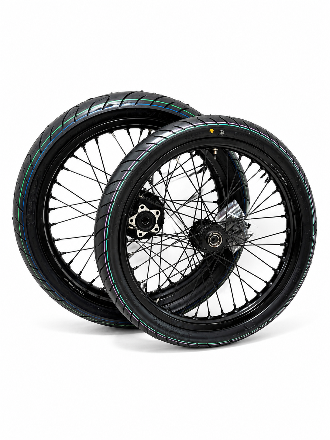 Light Bee/Eride Supermoto Wheel Set