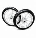 Chrome Talaria XXX/MX3/MX4 Supermoto Wheel Set