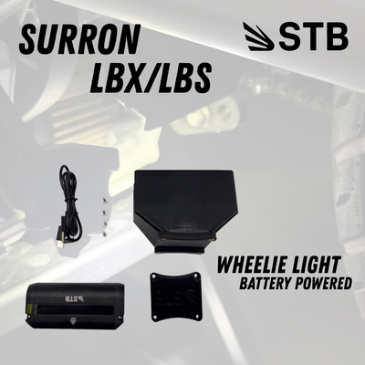 Sur-Ron LBX Wheelie Light V2 rechargeable battery powered kit