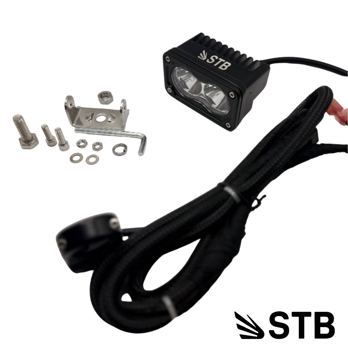 Ultra Bee chase light kit with plug-and-play harness and mounting hardware